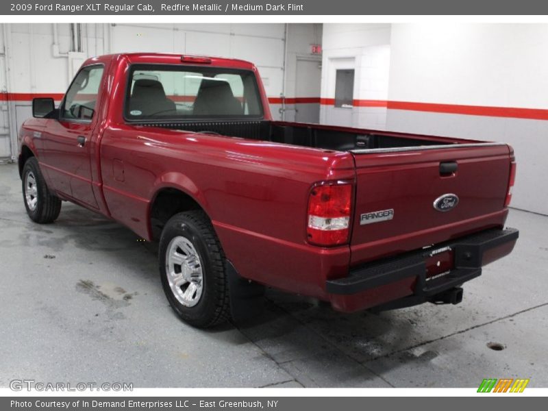  2009 Ranger XLT Regular Cab Redfire Metallic