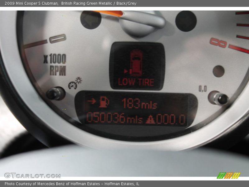 British Racing Green Metallic / Black/Grey 2009 Mini Cooper S Clubman
