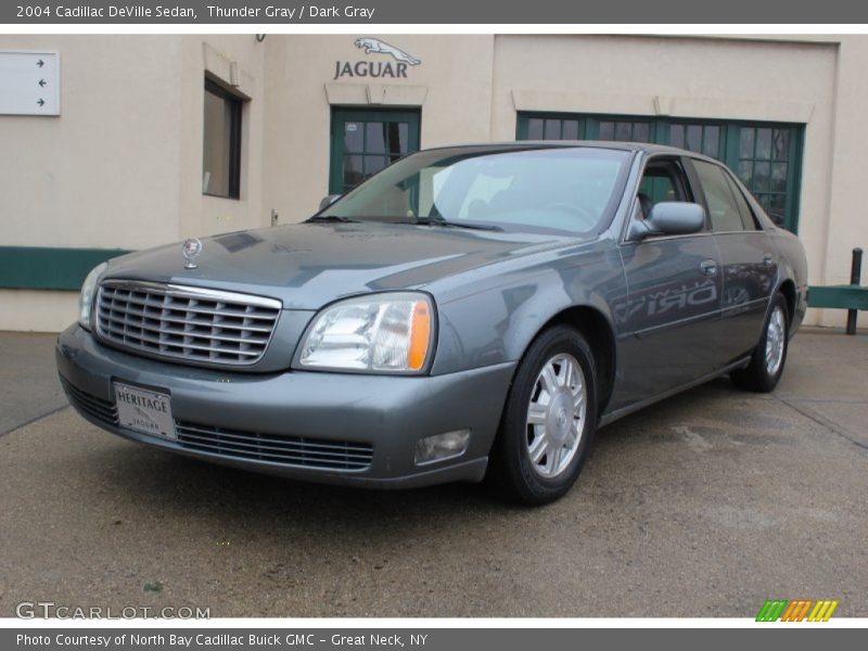 Thunder Gray / Dark Gray 2004 Cadillac DeVille Sedan