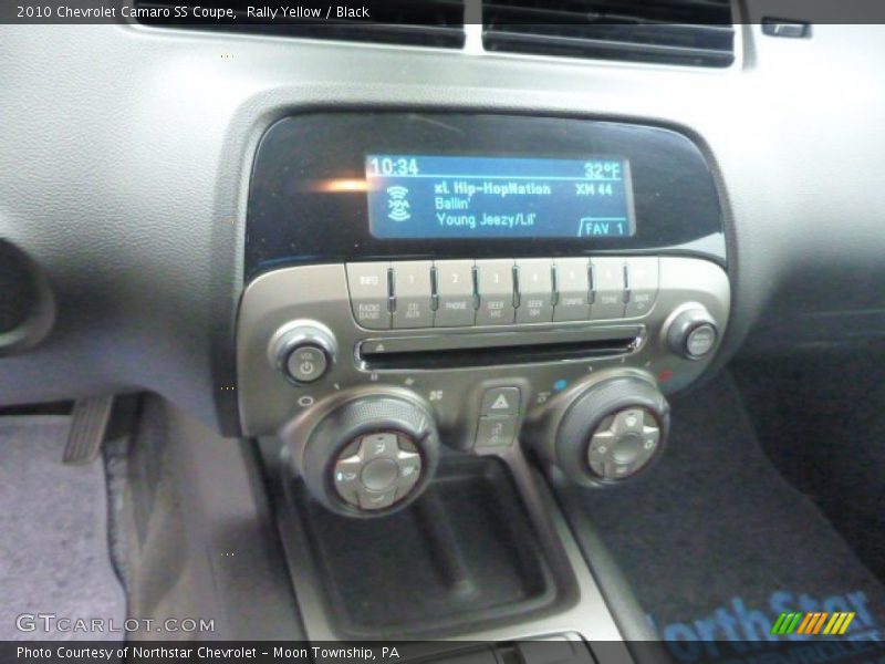 Rally Yellow / Black 2010 Chevrolet Camaro SS Coupe