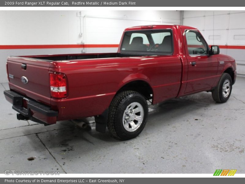 Redfire Metallic / Medium Dark Flint 2009 Ford Ranger XLT Regular Cab