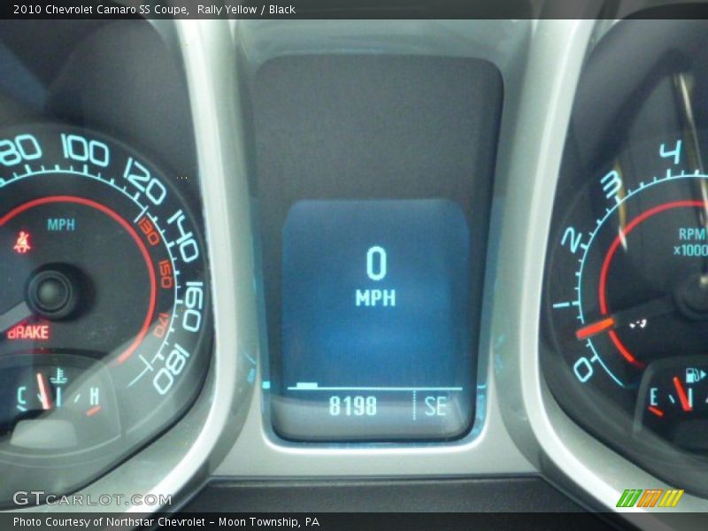 Rally Yellow / Black 2010 Chevrolet Camaro SS Coupe