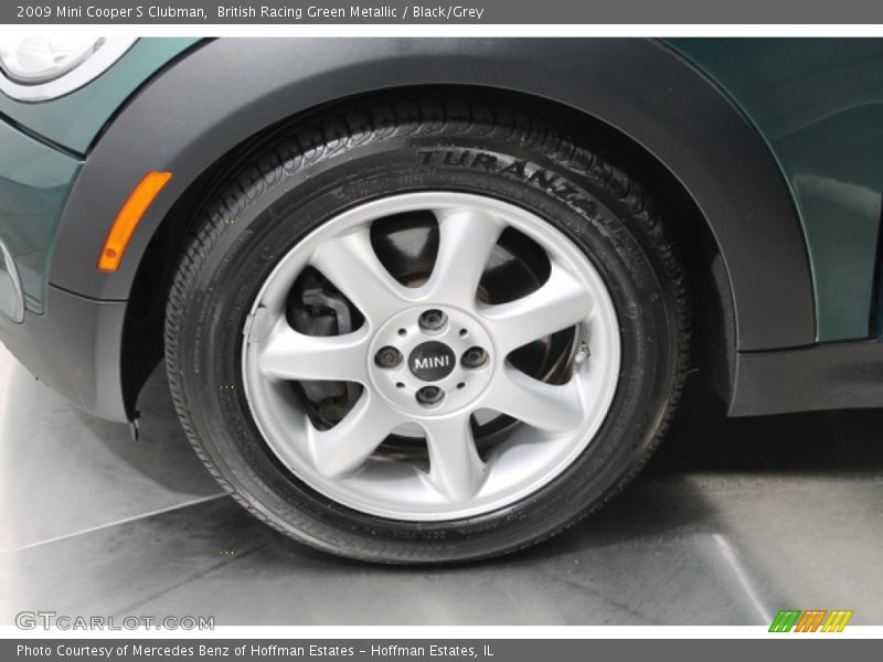 British Racing Green Metallic / Black/Grey 2009 Mini Cooper S Clubman
