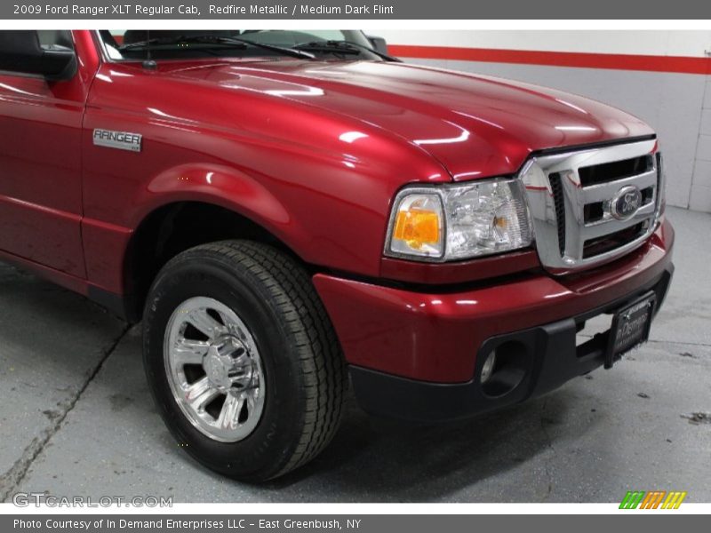 Redfire Metallic / Medium Dark Flint 2009 Ford Ranger XLT Regular Cab