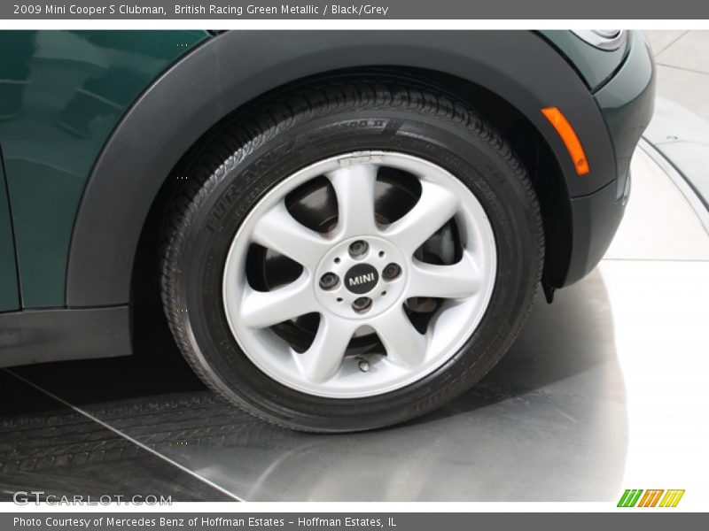 British Racing Green Metallic / Black/Grey 2009 Mini Cooper S Clubman