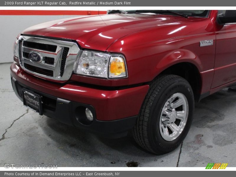 Redfire Metallic / Medium Dark Flint 2009 Ford Ranger XLT Regular Cab