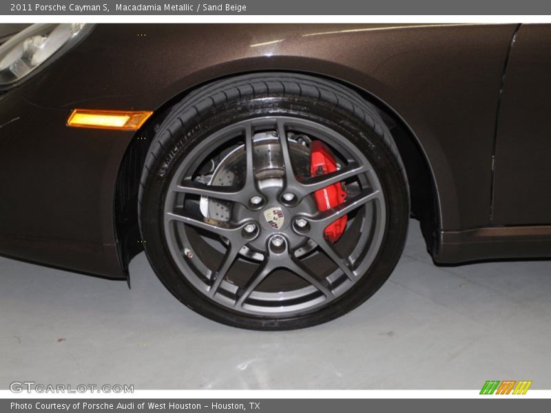 Macadamia Metallic / Sand Beige 2011 Porsche Cayman S