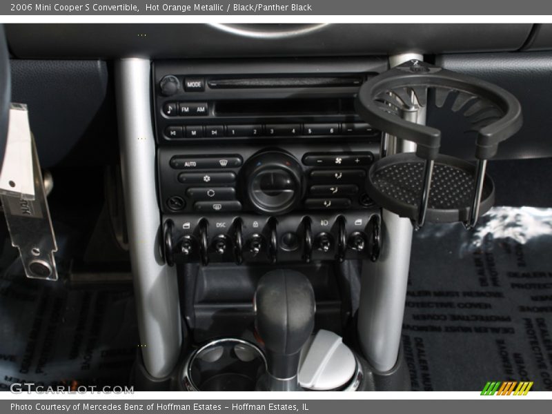 Hot Orange Metallic / Black/Panther Black 2006 Mini Cooper S Convertible