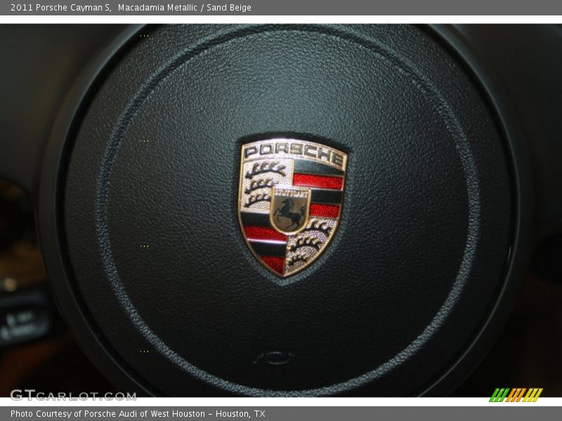 Macadamia Metallic / Sand Beige 2011 Porsche Cayman S