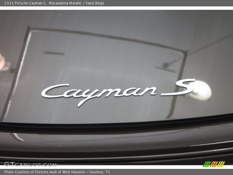 Macadamia Metallic / Sand Beige 2011 Porsche Cayman S
