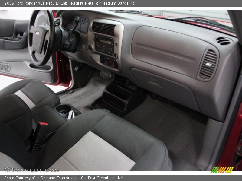Redfire Metallic / Medium Dark Flint 2009 Ford Ranger XLT Regular Cab
