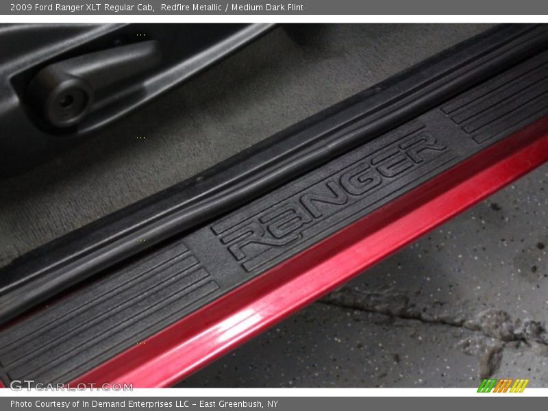 Redfire Metallic / Medium Dark Flint 2009 Ford Ranger XLT Regular Cab