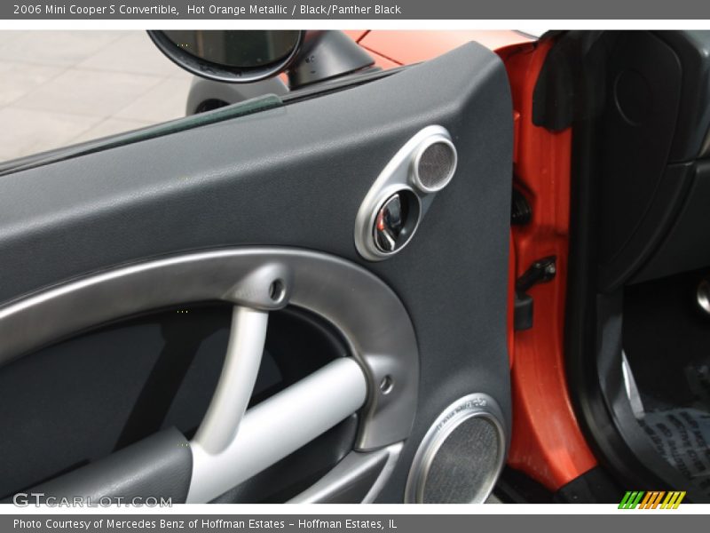Hot Orange Metallic / Black/Panther Black 2006 Mini Cooper S Convertible