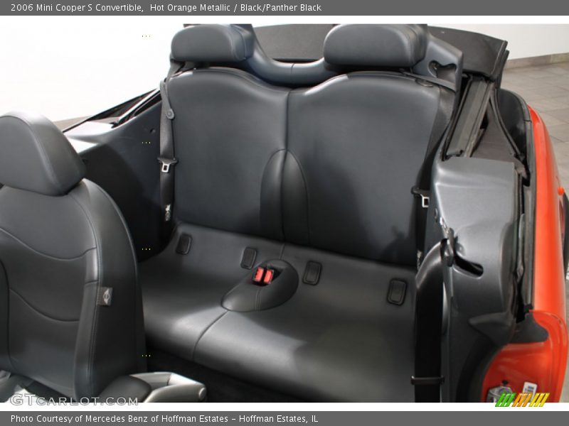 Hot Orange Metallic / Black/Panther Black 2006 Mini Cooper S Convertible