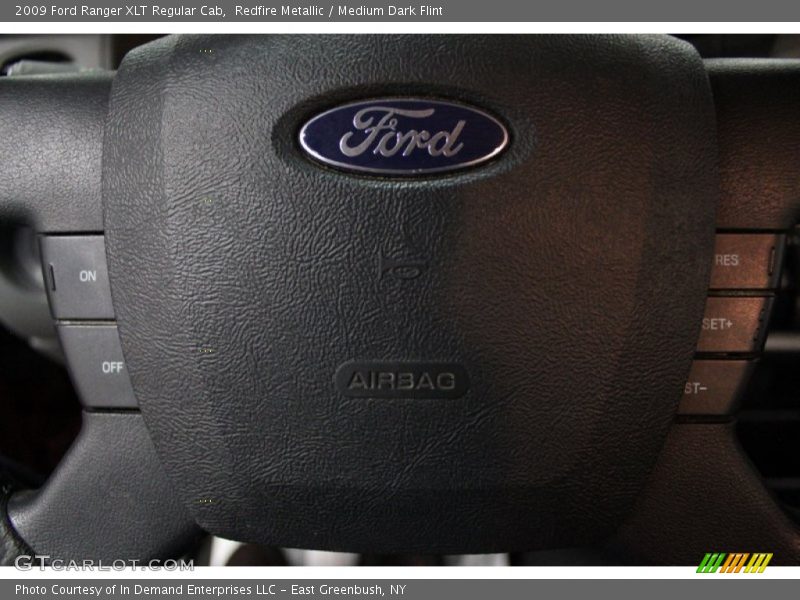 Redfire Metallic / Medium Dark Flint 2009 Ford Ranger XLT Regular Cab