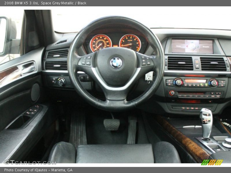 Space Grey Metallic / Black 2008 BMW X5 3.0si
