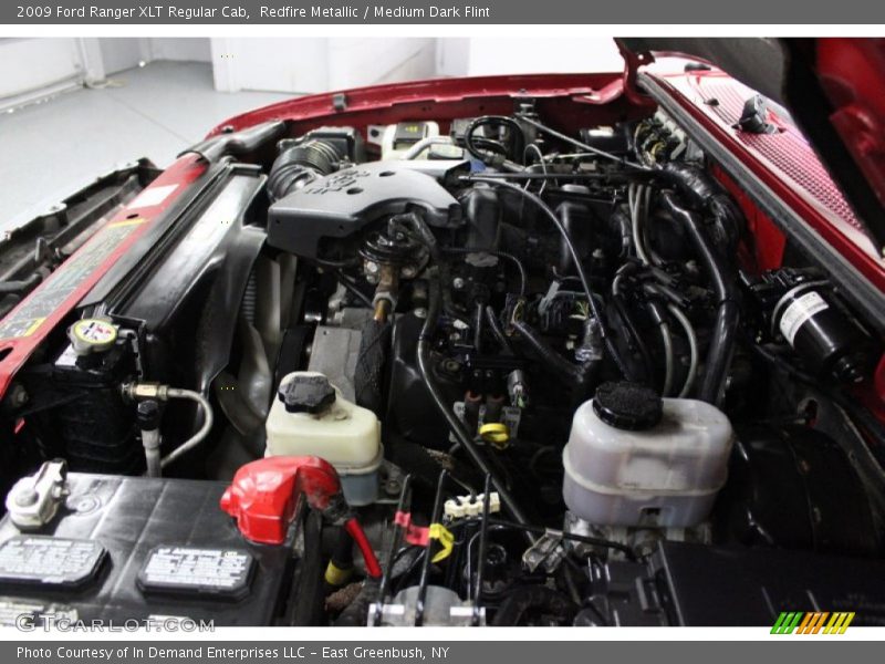Redfire Metallic / Medium Dark Flint 2009 Ford Ranger XLT Regular Cab