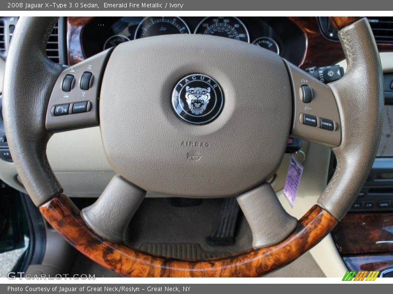  2008 X-Type 3.0 Sedan Steering Wheel