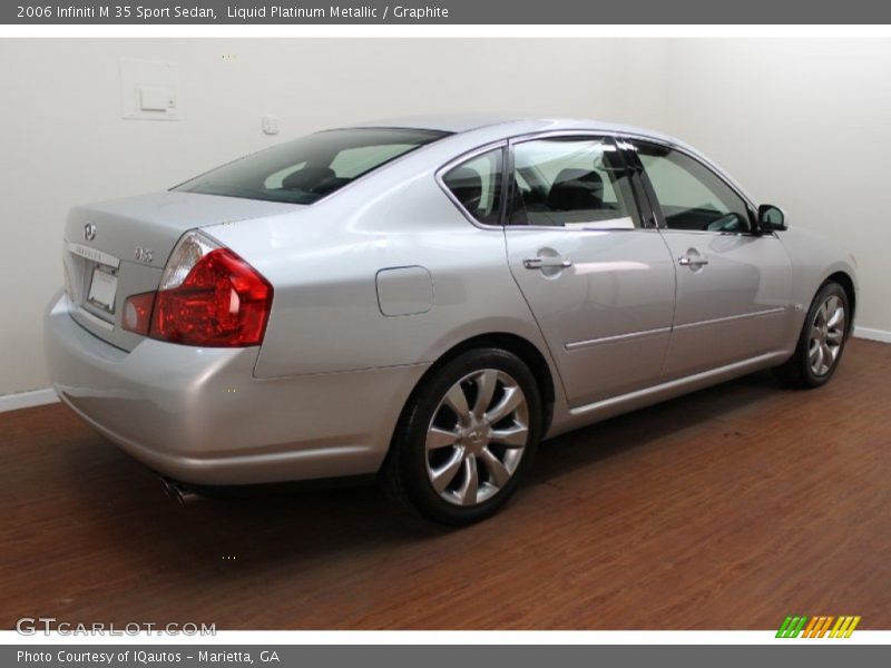 Liquid Platinum Metallic / Graphite 2006 Infiniti M 35 Sport Sedan