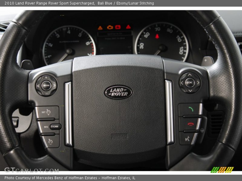 Controls of 2010 Range Rover Sport Supercharged