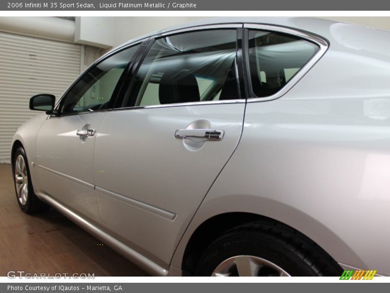 Liquid Platinum Metallic / Graphite 2006 Infiniti M 35 Sport Sedan