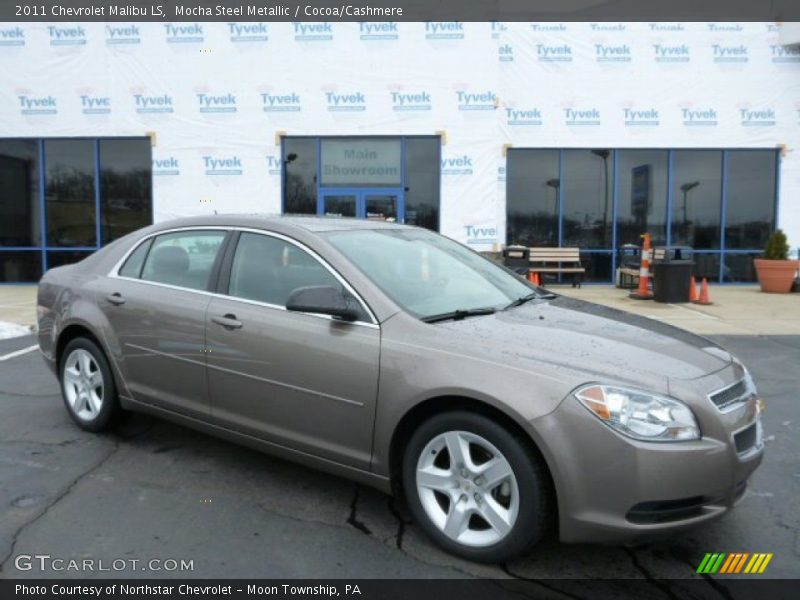 Mocha Steel Metallic / Cocoa/Cashmere 2011 Chevrolet Malibu LS