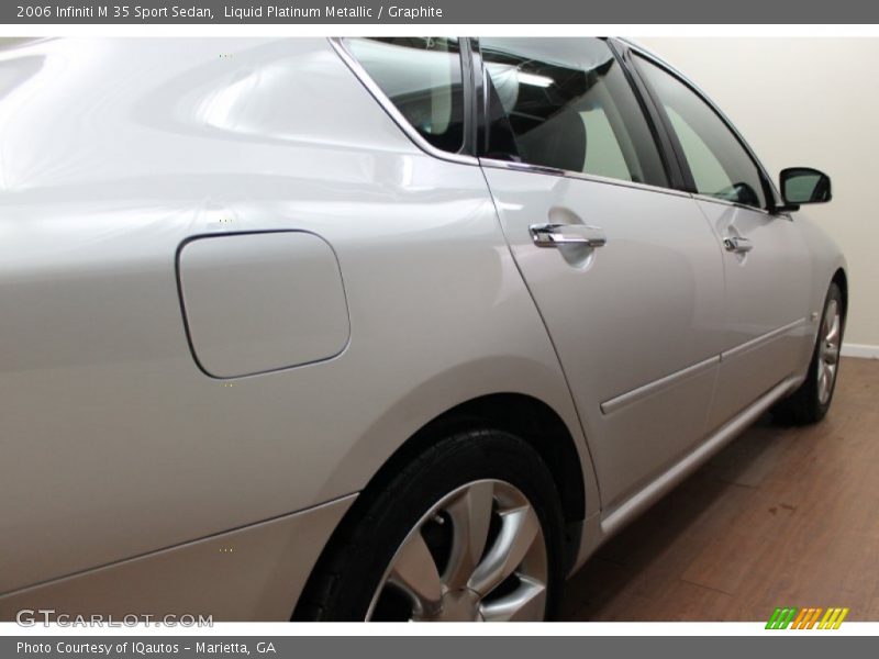 Liquid Platinum Metallic / Graphite 2006 Infiniti M 35 Sport Sedan