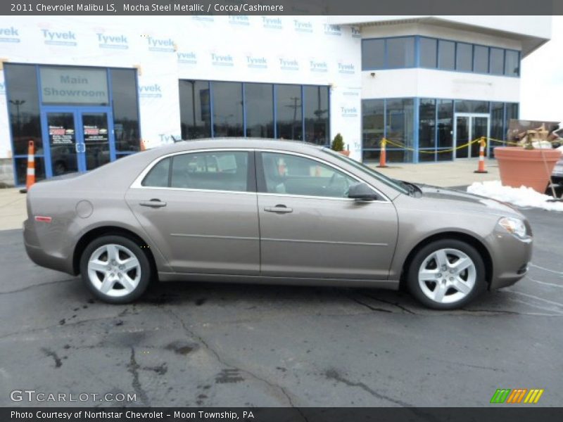 Mocha Steel Metallic / Cocoa/Cashmere 2011 Chevrolet Malibu LS