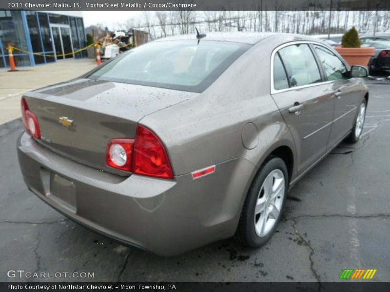Mocha Steel Metallic / Cocoa/Cashmere 2011 Chevrolet Malibu LS