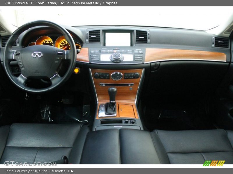 Liquid Platinum Metallic / Graphite 2006 Infiniti M 35 Sport Sedan