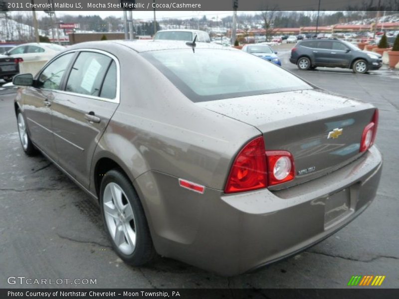 Mocha Steel Metallic / Cocoa/Cashmere 2011 Chevrolet Malibu LS