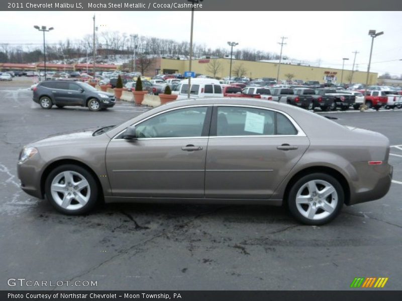 Mocha Steel Metallic / Cocoa/Cashmere 2011 Chevrolet Malibu LS