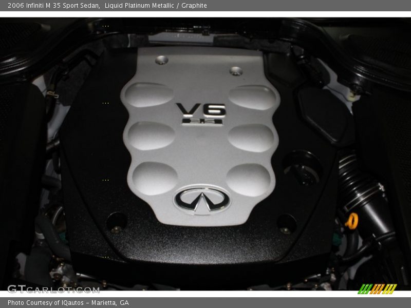 Liquid Platinum Metallic / Graphite 2006 Infiniti M 35 Sport Sedan