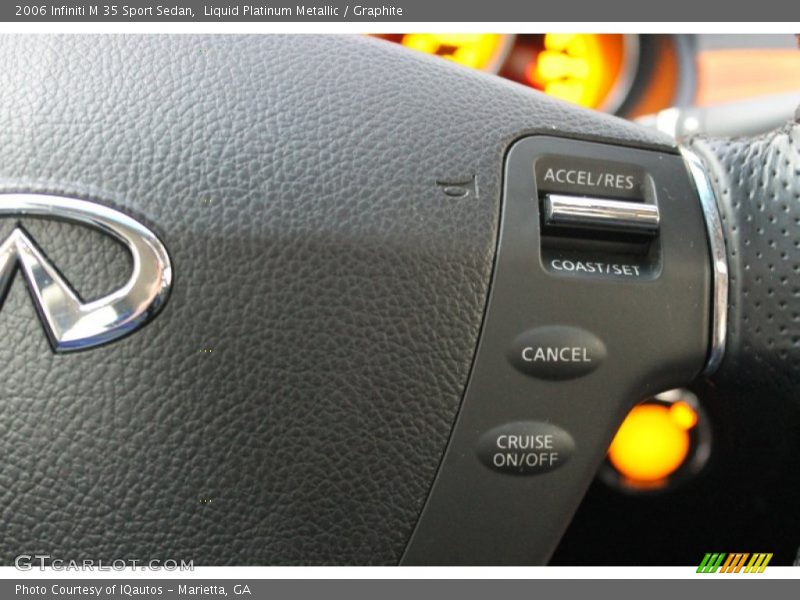 Liquid Platinum Metallic / Graphite 2006 Infiniti M 35 Sport Sedan