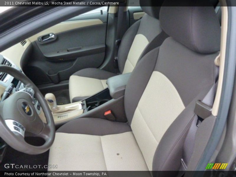 Mocha Steel Metallic / Cocoa/Cashmere 2011 Chevrolet Malibu LS