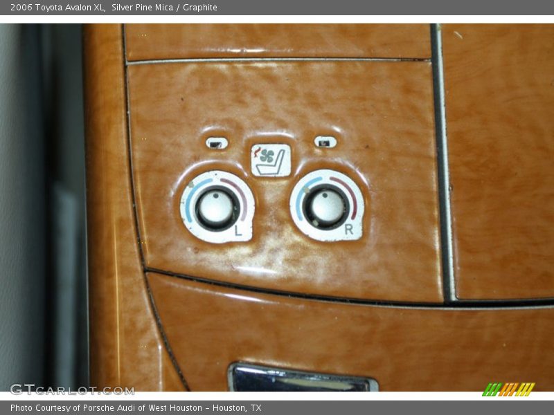 Controls of 2006 Avalon XL