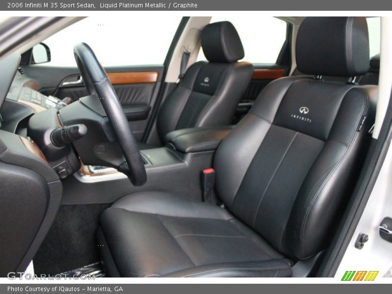 Liquid Platinum Metallic / Graphite 2006 Infiniti M 35 Sport Sedan