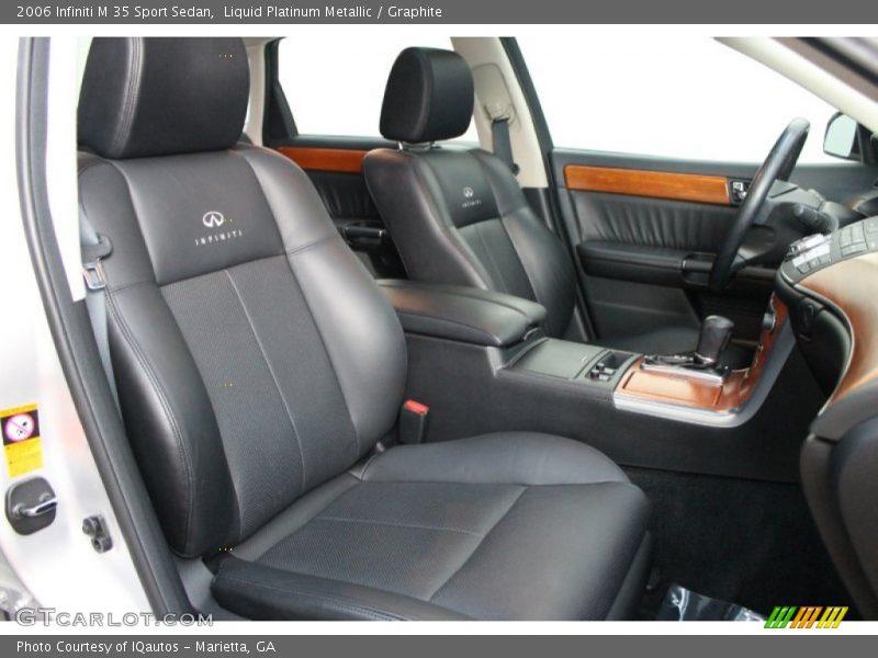 Liquid Platinum Metallic / Graphite 2006 Infiniti M 35 Sport Sedan