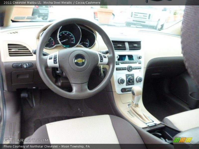 Mocha Steel Metallic / Cocoa/Cashmere 2011 Chevrolet Malibu LS