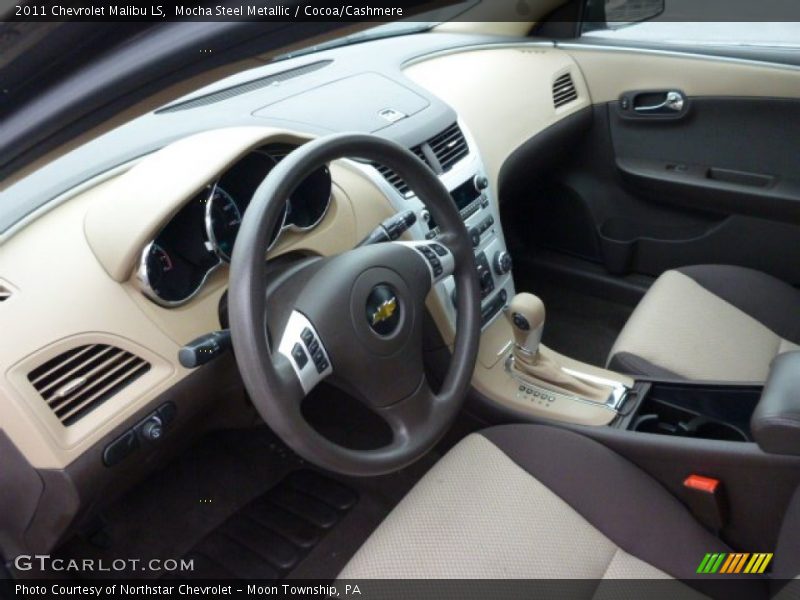 Mocha Steel Metallic / Cocoa/Cashmere 2011 Chevrolet Malibu LS