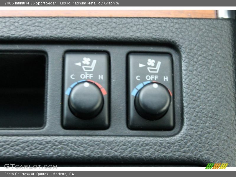 Liquid Platinum Metallic / Graphite 2006 Infiniti M 35 Sport Sedan