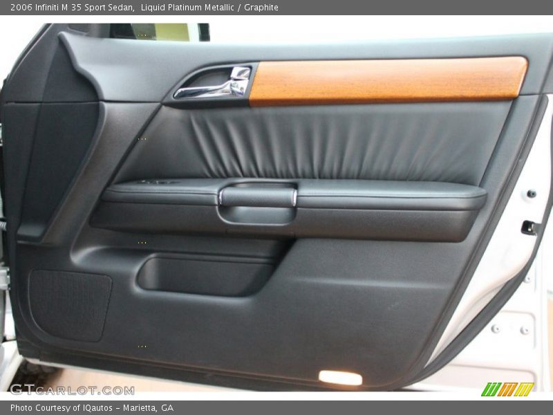 Liquid Platinum Metallic / Graphite 2006 Infiniti M 35 Sport Sedan