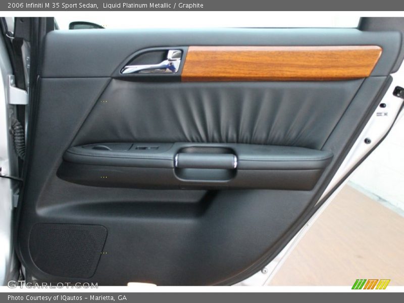 Liquid Platinum Metallic / Graphite 2006 Infiniti M 35 Sport Sedan