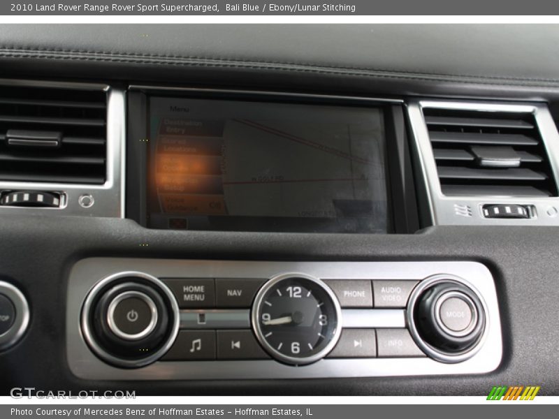 Controls of 2010 Range Rover Sport Supercharged