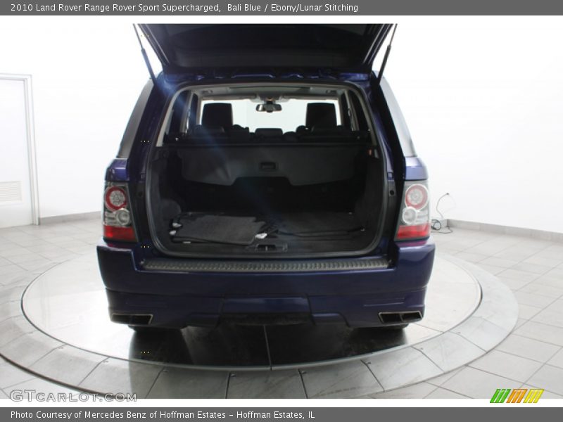 Bali Blue / Ebony/Lunar Stitching 2010 Land Rover Range Rover Sport Supercharged