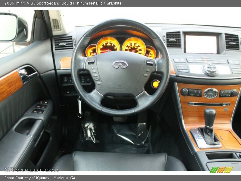 Liquid Platinum Metallic / Graphite 2006 Infiniti M 35 Sport Sedan