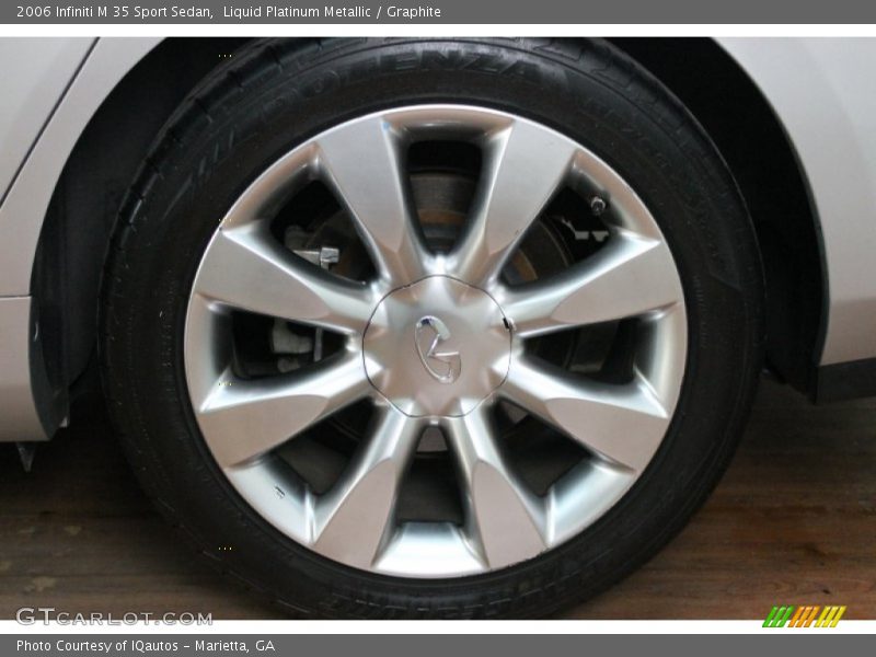 Liquid Platinum Metallic / Graphite 2006 Infiniti M 35 Sport Sedan