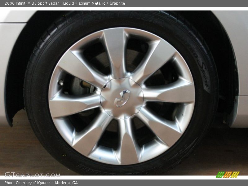 Liquid Platinum Metallic / Graphite 2006 Infiniti M 35 Sport Sedan