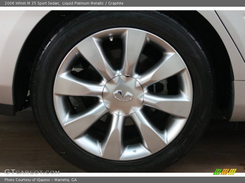 Liquid Platinum Metallic / Graphite 2006 Infiniti M 35 Sport Sedan
