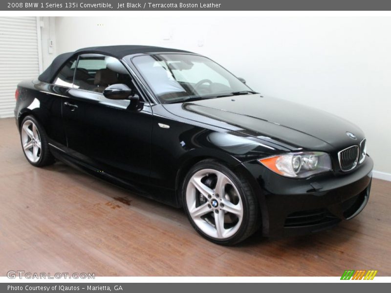 Front 3/4 View of 2008 1 Series 135i Convertible